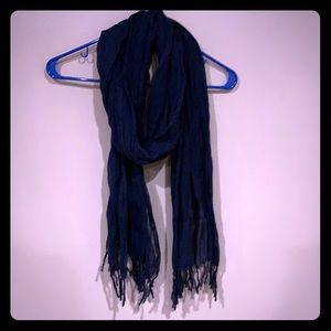 Abercrombie & Fitch Navy Wrap Scarf